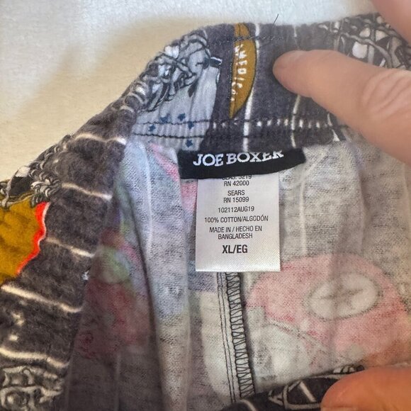 Joe Boxer Unisex Football Flannel Pajama Pants Size L NWT #1410 - Picture 4 of 4